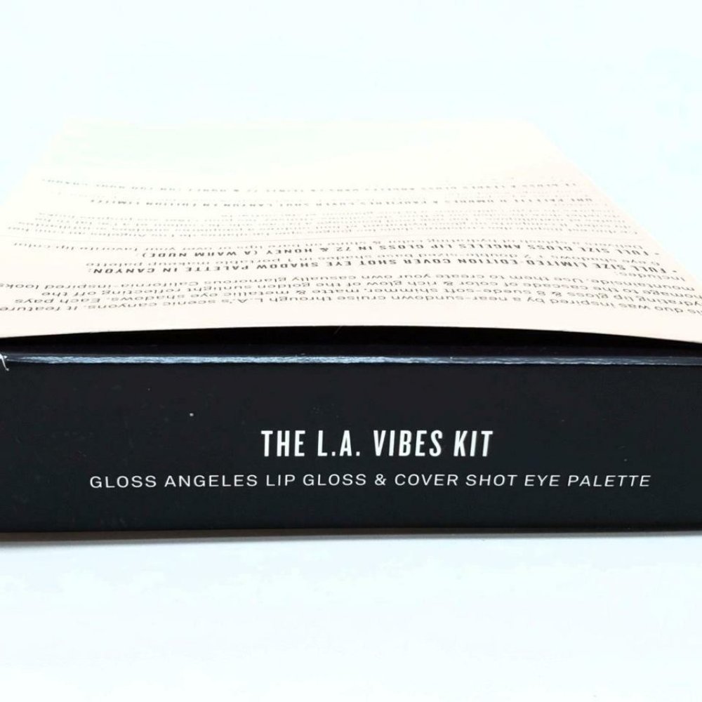 Smashbox LA Vibes Kit Cover Shot Eye Shadow Palette + Lip Gloss NIB NEW IN BOX - Picture 3 of 3